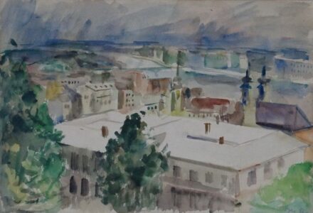 Bér Rudolf (1924-2004): Budapesti látkép