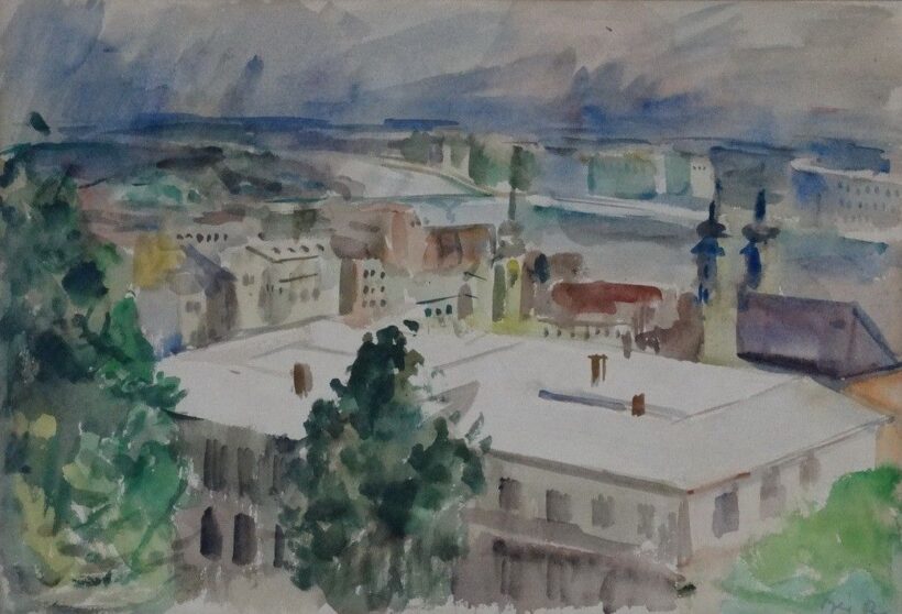 Bér Rudolf (1924-2004): Budapesti látkép