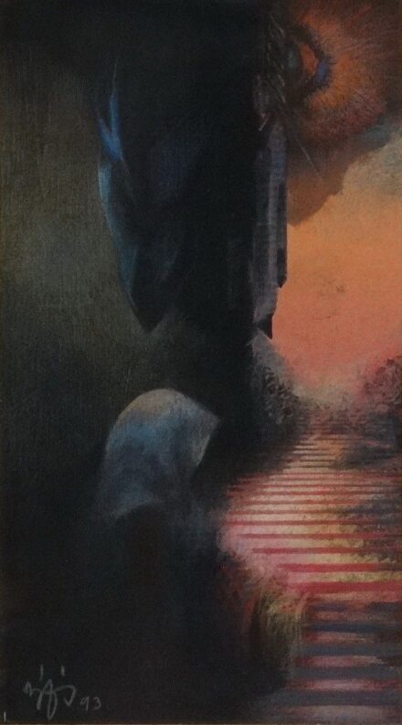 Buhály József (1945): Alkony, 1993