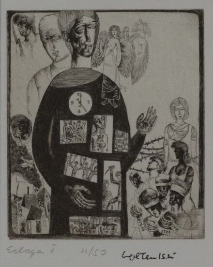 Engel Tevan István (1936 - 1996): Ecloga II.