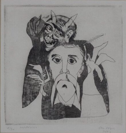 Gacs Gábor (1930): Kompozíció, 1973.