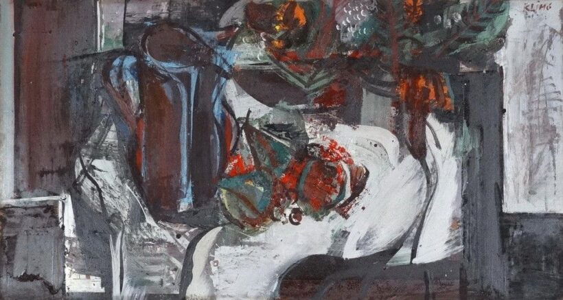 Klimó Károly (1936): Csendélet, 1969