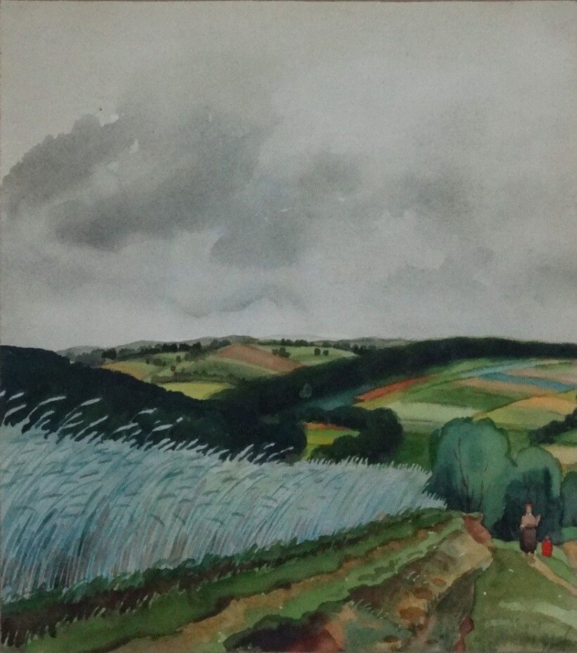 Muhoray Mihály (1898 -1969): Göcseji táj