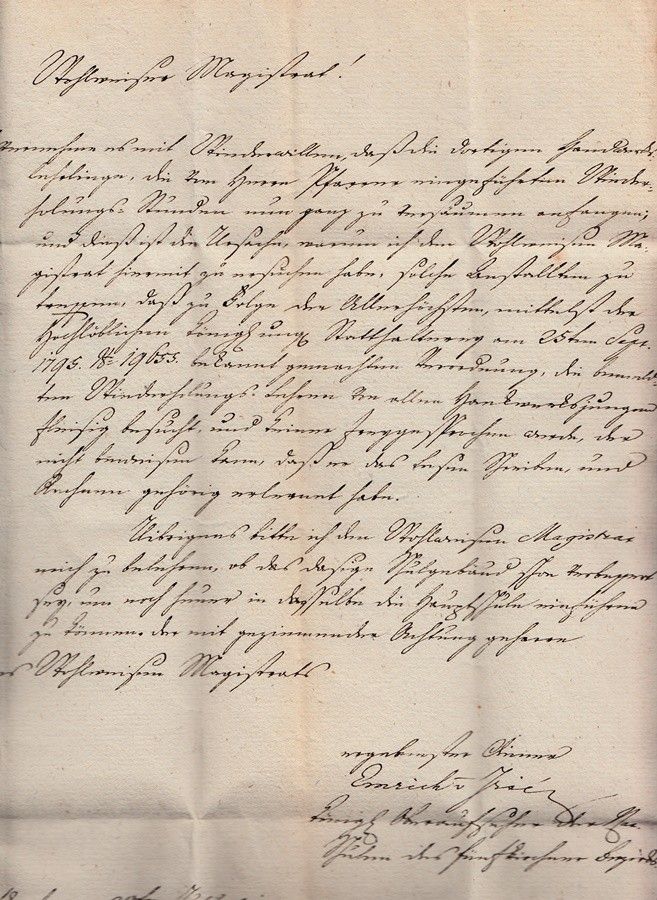 48-356 1799. Ex offo levél (tartalommal)