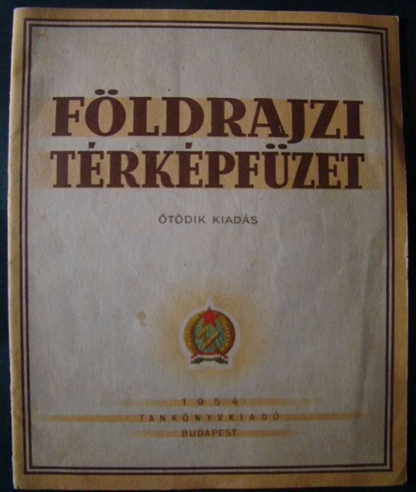 48-506 1954 Földrajzi térkép