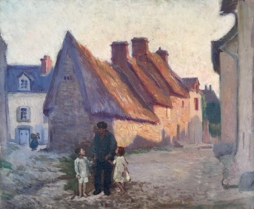 Hadzsy Olga (1880 - ): Francia falu