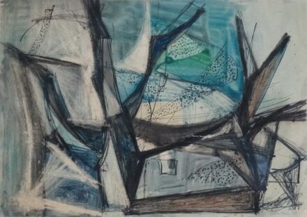Jánossy Ferenc (1926-1983): Rajz, 1947