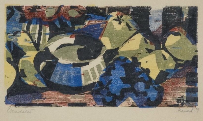 Kunt Ernő (1920 - 1994): Csendélet, 1959