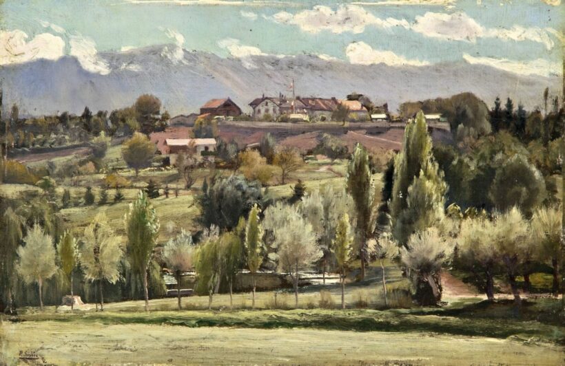 Paul Sain (Avignon, 1853 - 1908) - Látkép