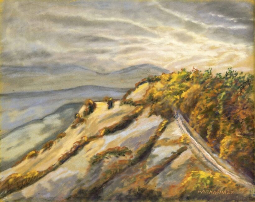 Farkasházy Miklós (Budapest, 1895 - 1964) - Balatoni domboldal