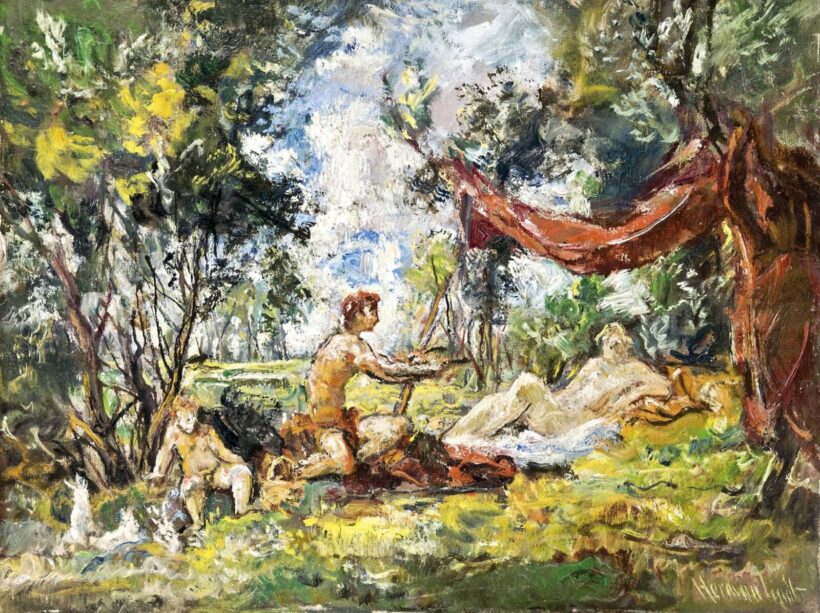 Herman Lipót (Nagyszentmiklós, 1884 - Budapest, 1972) - Pihenő aktok