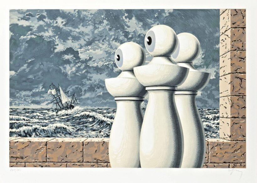 René Magritte (Lessines, 1898 - Brüsszel, 1967) - Les Enfants Trouvés, IV