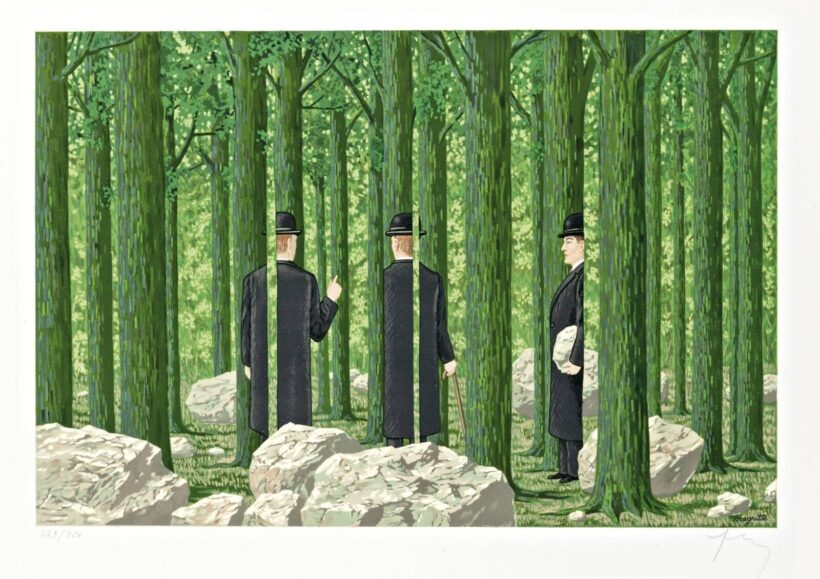 René Magritte (Lessines, 1898 - Brüsszel, 1967) - Les Enfants Trouvés, I