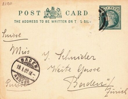 49-1190 1902 1/2 penny "DREZDA"- "Baden"