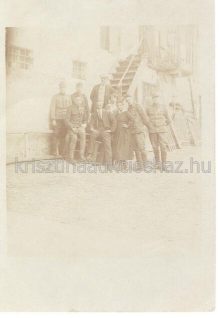 49-507 cca 1915 Katonákat ábrázolló fotólap
