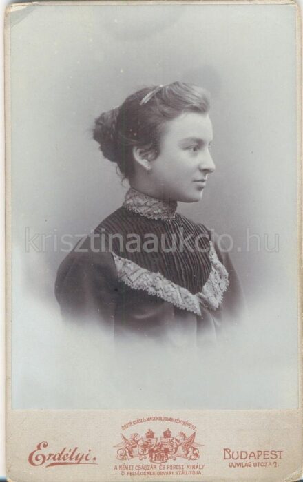 49-78 1903, Winter Mária portréja Erdélyi műteréből, Budapest