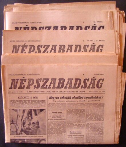49-422 1958 10 db Népszabadság
