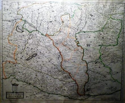 Sanson Nicolas (1600-1667): III. Ferdinán-kori Magyarország térképe