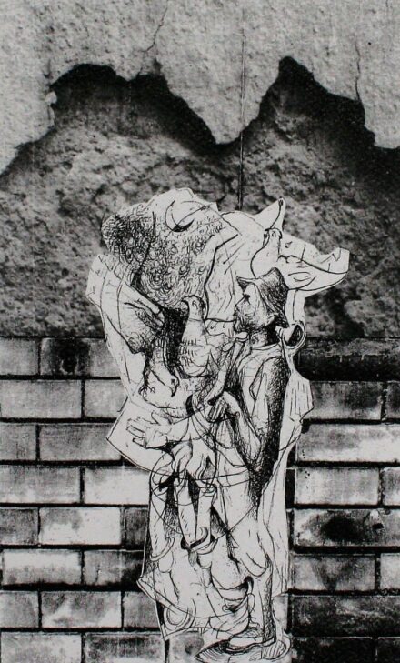 Huszti László(1958- ):                                 A fal álma IV.
