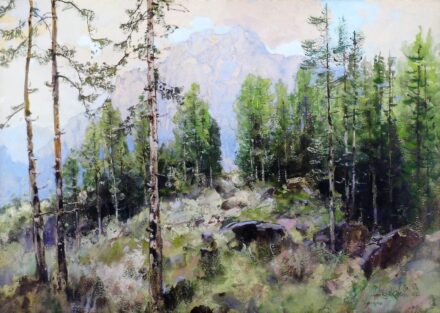 Fitz Lach(Linz1868-1933 Wien):Tragoss