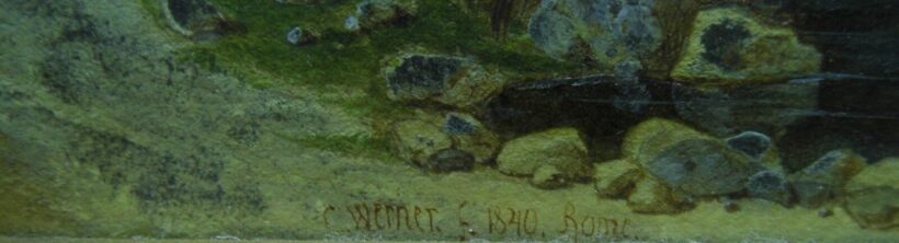 Carl Friedrich Heinrich Werner (German , 1808-1894): Róma - Image 2