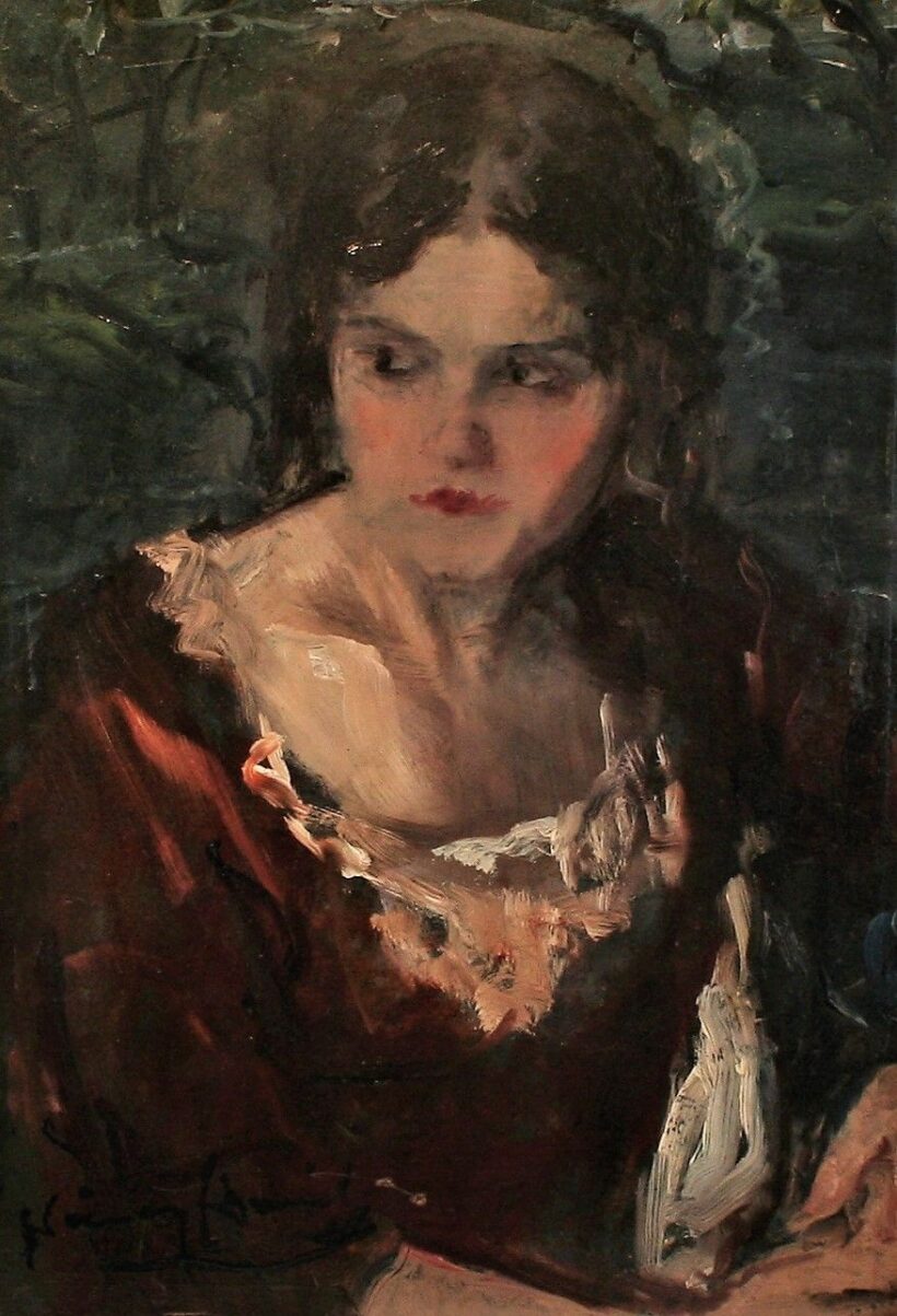 Náray Aurél(1883-1948):                              Leányportré