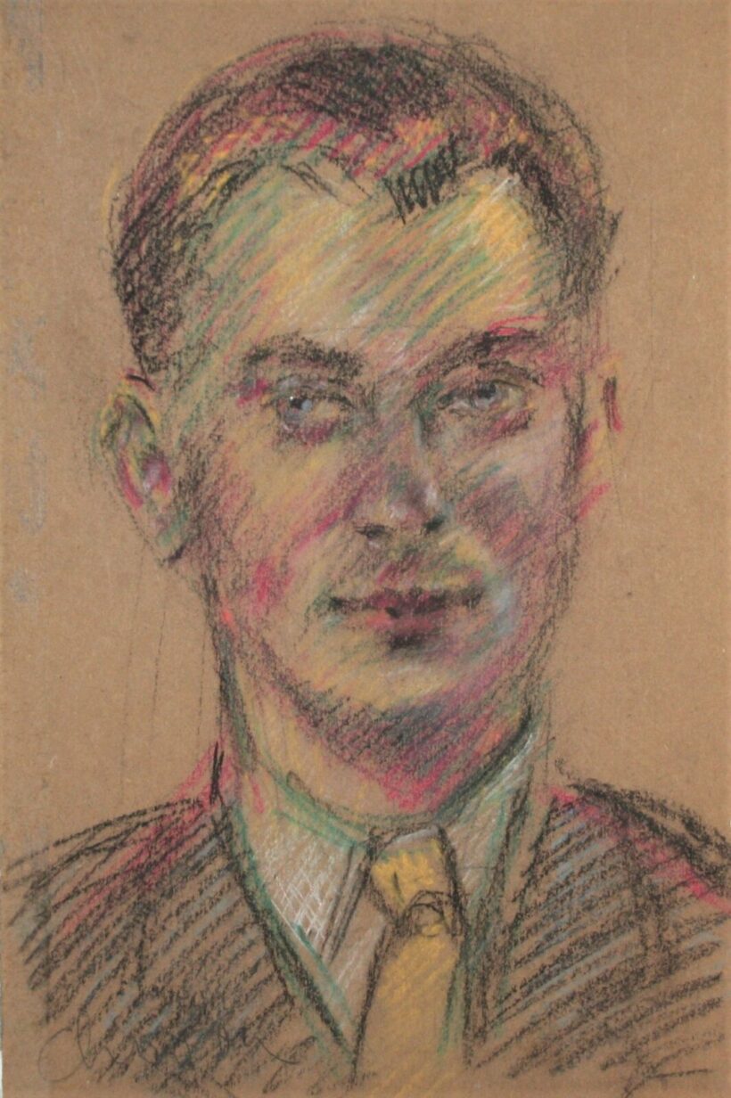 Chován Lóránt(1913-2007):                             Önarckép