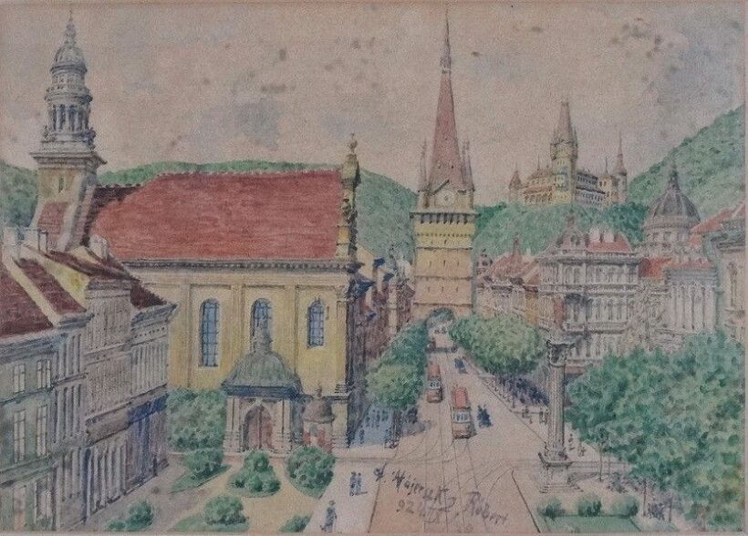 Majerszky Róbert (1890 - 1964): Fantáziaváros