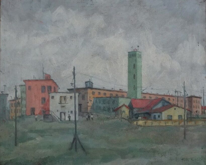 Tóth B. László (1906–1982): Lakótelep