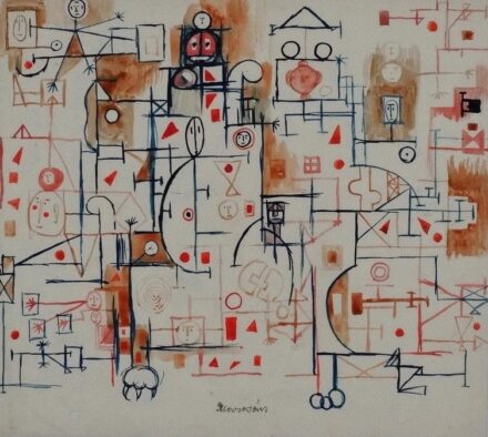 Marosán Gyula (1915-2003): Derüs fejek