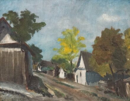 Barta István (1892 - 1972): Falusi utca