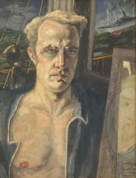 Erdélyi Mihály (1894 - 1972): Önarckép