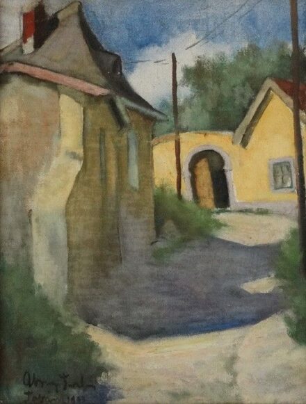 Abonyi Tivadar (1887-1968): Tabán, 1933