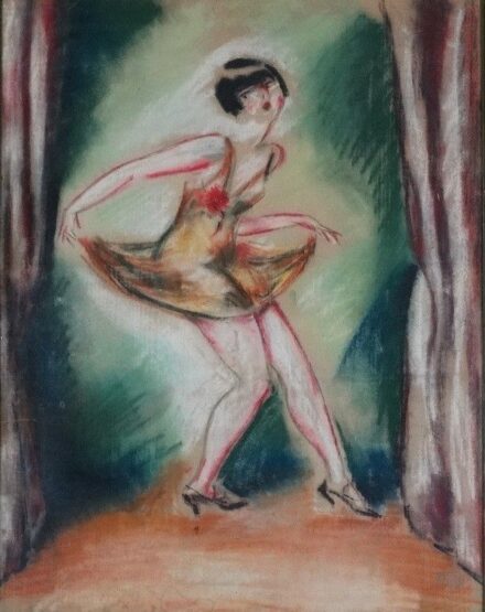 Detre Szilárd (1891 – 1945): Bártáncosnő