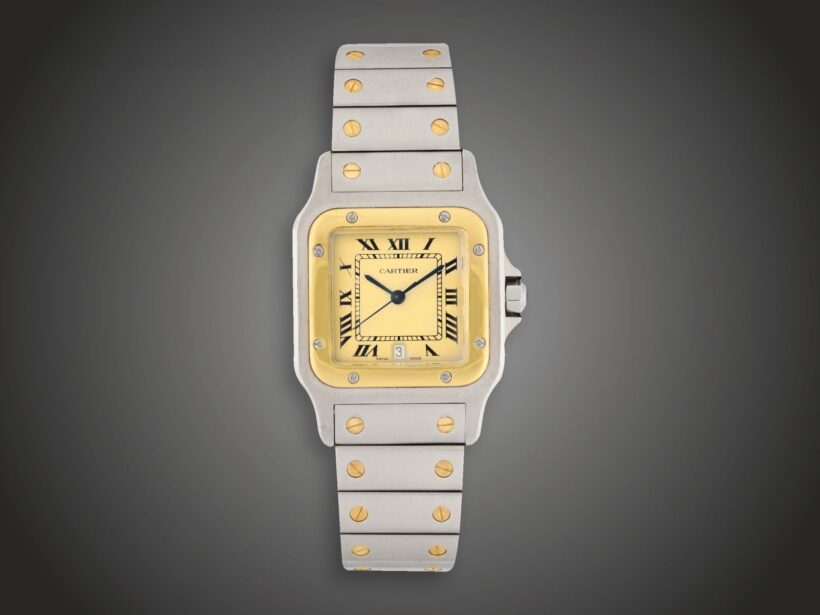 Karóra, Cartier, acél, 750 au 