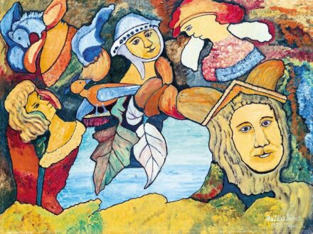 Balázs János (1905-1977) Fantázia, 1975
