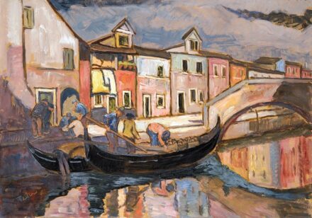 Tibor Ernő (1885-1945) Buranói részlet
