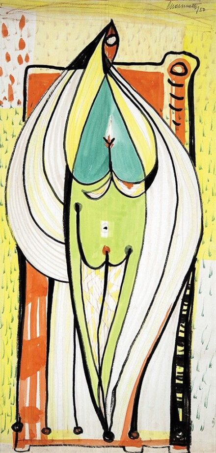 Gyarmathy Tihamér (1915-2005) Nő, 1950