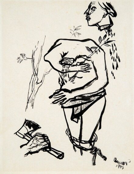 Ámos Imre (1907-1944) Mártír, 1943