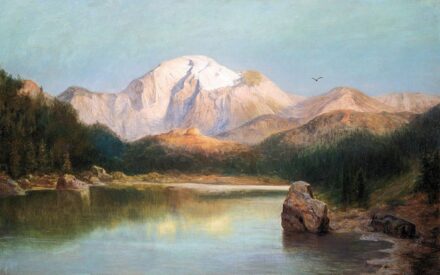 Telepy Károly (1828-1906) Tátrai részlet, 1904