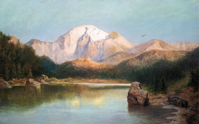 Telepy Károly (1828-1906) Tátrai részlet, 1904