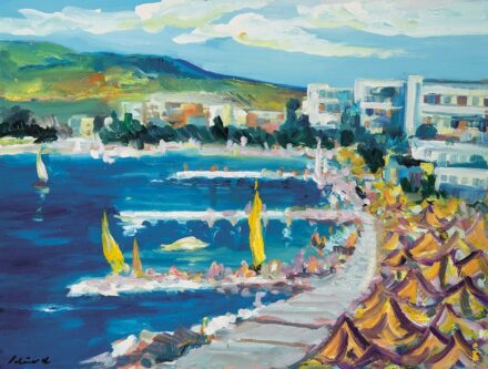 Schéner Mihály (1923-2009) Mediterrán kikötő