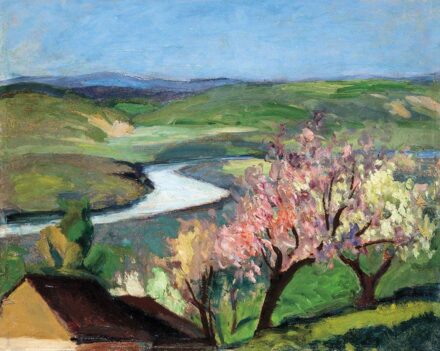 Balla Béla (1882-1965) Tavaszi hangulat, 1927