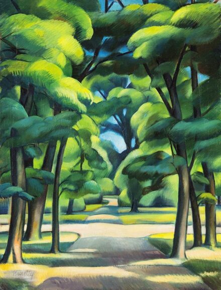 Kmetty János (1889-1975) Városliget, 1912