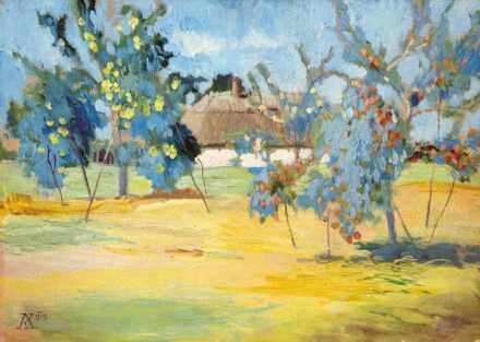 Kőrösfői-Kriesch Aladár (1863-1920) Vénasszonyok nyara, 1918  (Fonyód)