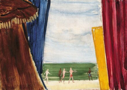 Vaszary János (1867-1939) Strand, 1930 körül