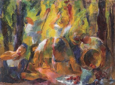 Aba-Novák Vilmos (1894-1941) Almaszüret, 1924