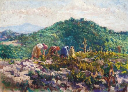 Mousson Tivadar (1887-1946) Mezőn