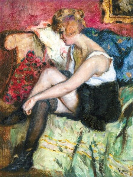 Gimes Lajos (1886-1945) Párizsi nő