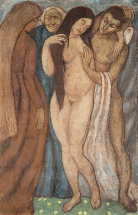 Kádár Béla (1877-1956) Az élet (Freskóvázlat), 1912 körül